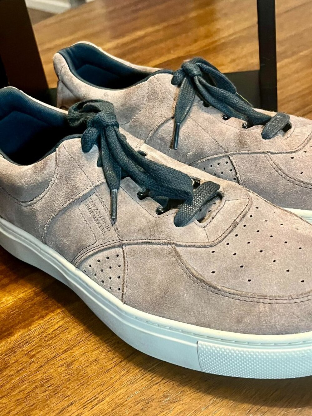 NEW! Men's SAS High Street Sneakers in an Almond Suede Colorway Size 12.5N